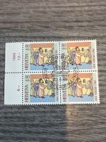 Schweiz Briefmarken Helvetia Pro Patria 1989 Viererblock