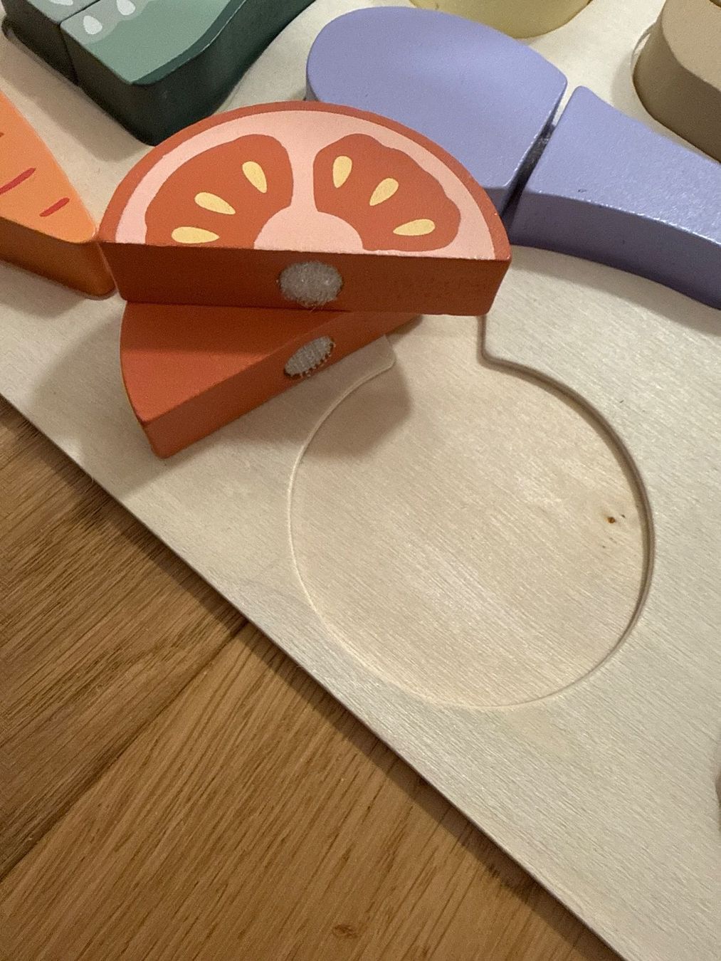 Giocattoli: NEU! Holzpuzzle Schneideset Gemüse – Nuovo (secondo la descrizione) da Schönenwerd venduto da d.chiara 2