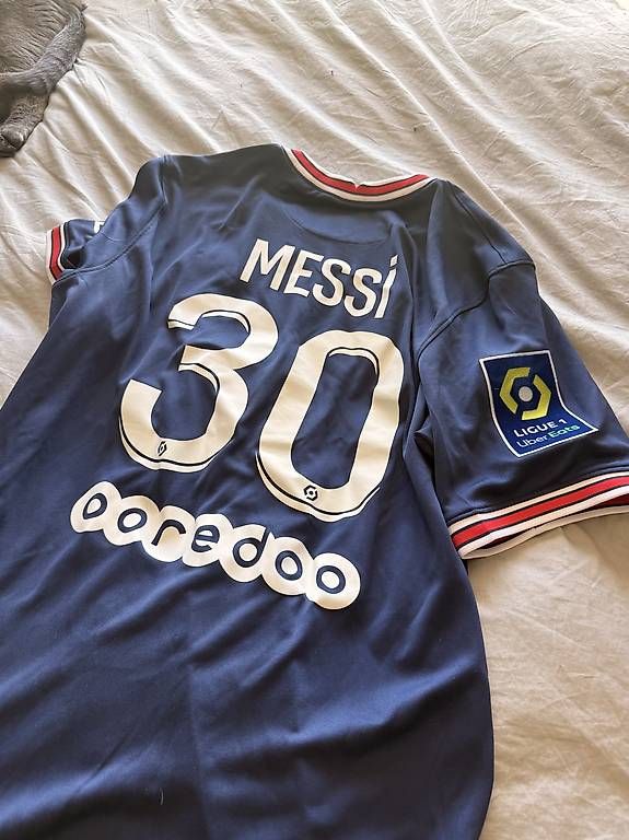 Canottiere & Pantaloni: Maillot PSG domicile Messi taille L – Usato da Morges venduto da est_6dnc 1