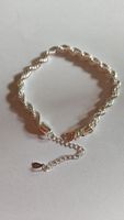 joli bracelet argent S 925. réglable.  