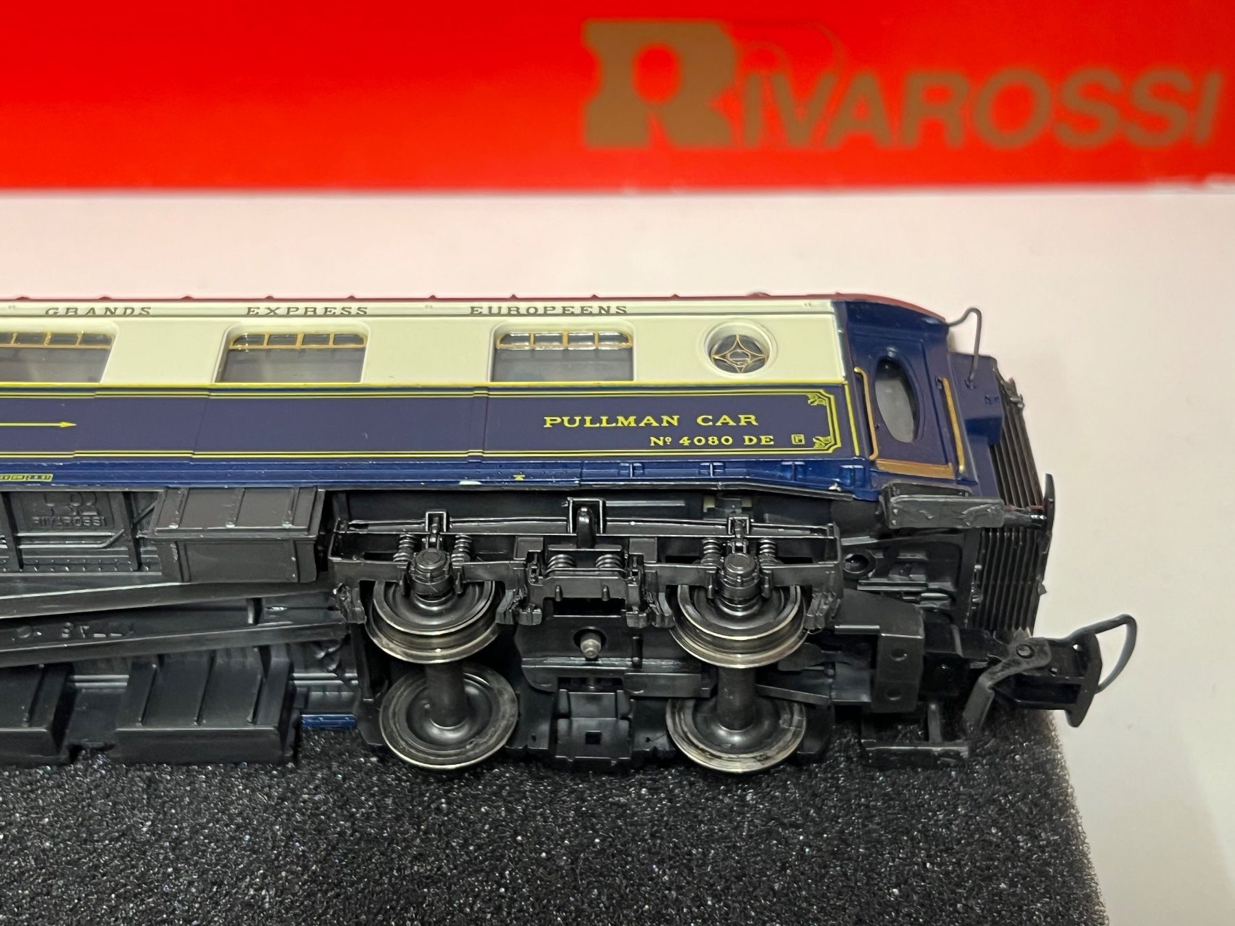 Rivarossi Trains électriques: RIVAROSSI 3515 Pullman WPc 4080 INTRAFLUG H0 DC – D'occasion à Geroldswil par TopTrain54 7