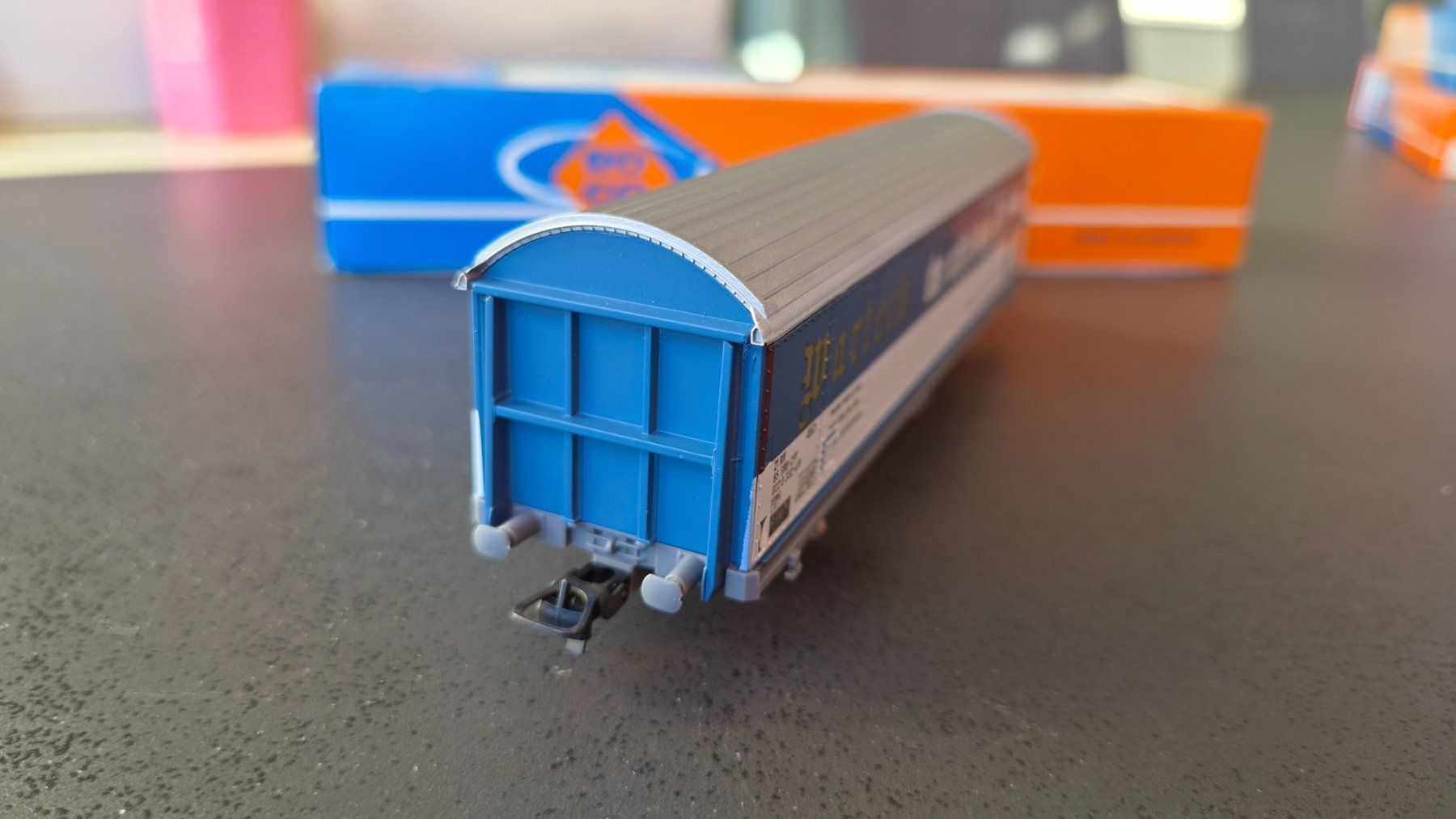 Roco Modellini di ferrovie: Roco 4340F Hbis Warteck H0 DC OVP – Nuovo e nell'imballaggio originale da Huttwil venduto da Tgv03 1