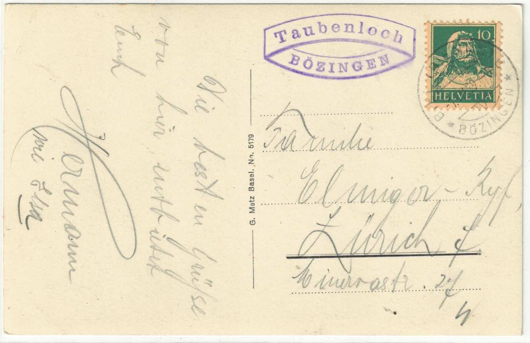Cartoline postali: Biel-Bienne - Taubenloch - Gorges de la Suze – Usato da Ettingen venduto da Kartenplanet 1