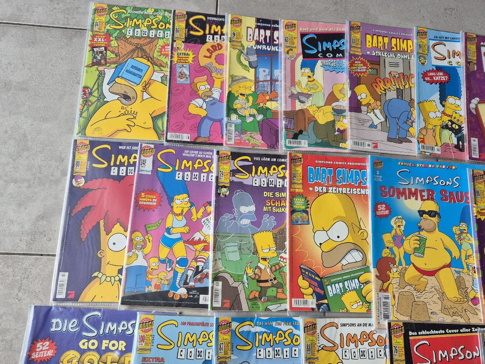 Fumetti: Simpsons Comic Sammlung 31 stück – Usato da Höfen b. Thun venduto da enr_7xsd 3