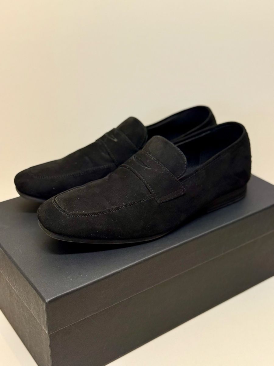 Scarpe da uomo: PierOne Slipper schwarz Grösse 43 – Nuovo (secondo la descrizione) da Schindellegi venduto da HeroMan.