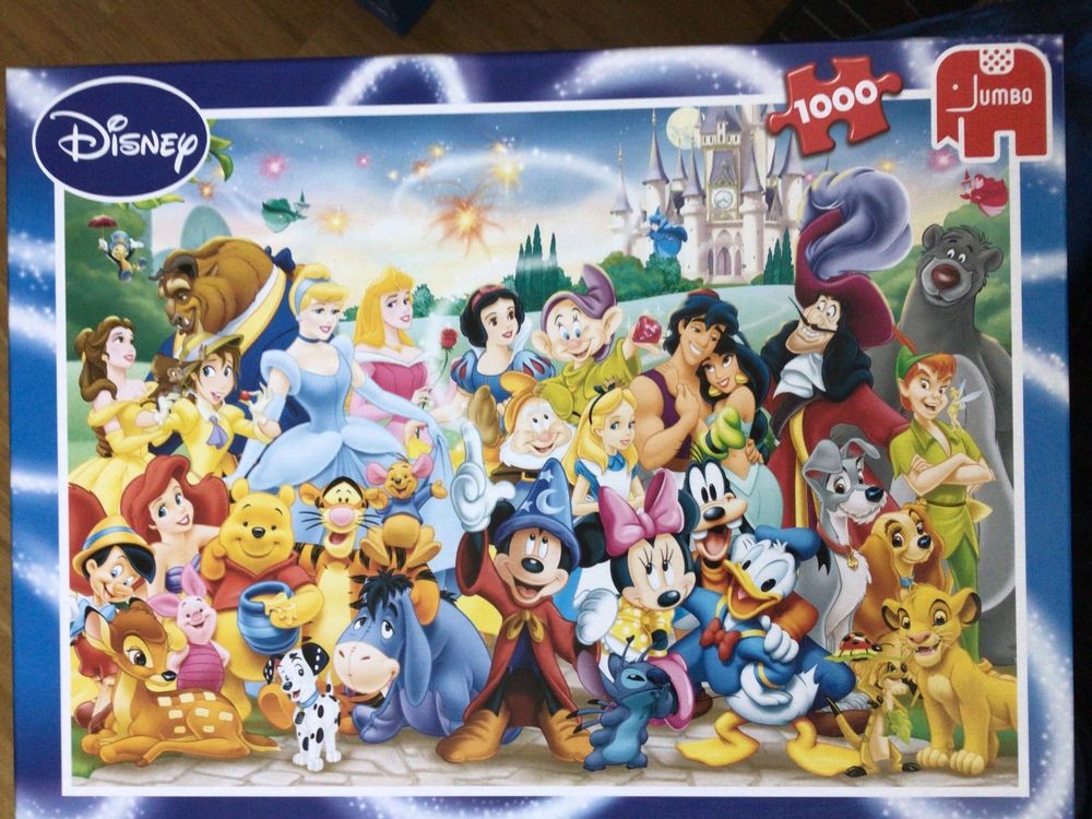 Disney Puzzle 1000 Teile (Gebraucht) in Einsiedeln für CHF 7 – mit ...