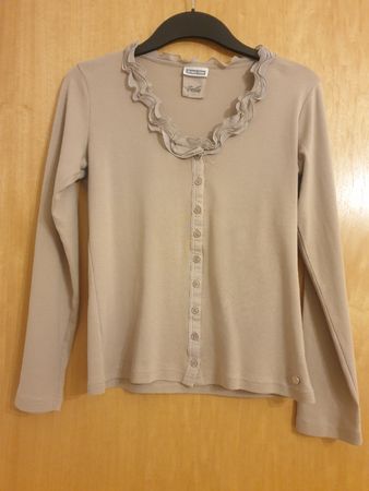 Cardigan, S, beige,  viscose, bon état