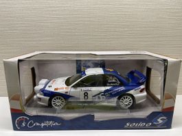 Solido Subaru Impreza WRC 1999 1:18 - Top Zustand! V. Rossi