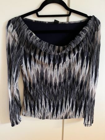 S.Oliver Shirts mit Wasserfall-Ausschnitt