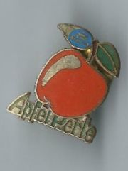 Placchette & Badge: Apfel Perle, Pin – Usato da Zürich venduto da t24_de