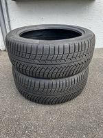 2 x 265/45/21 Continental Winterreifen fast neu 