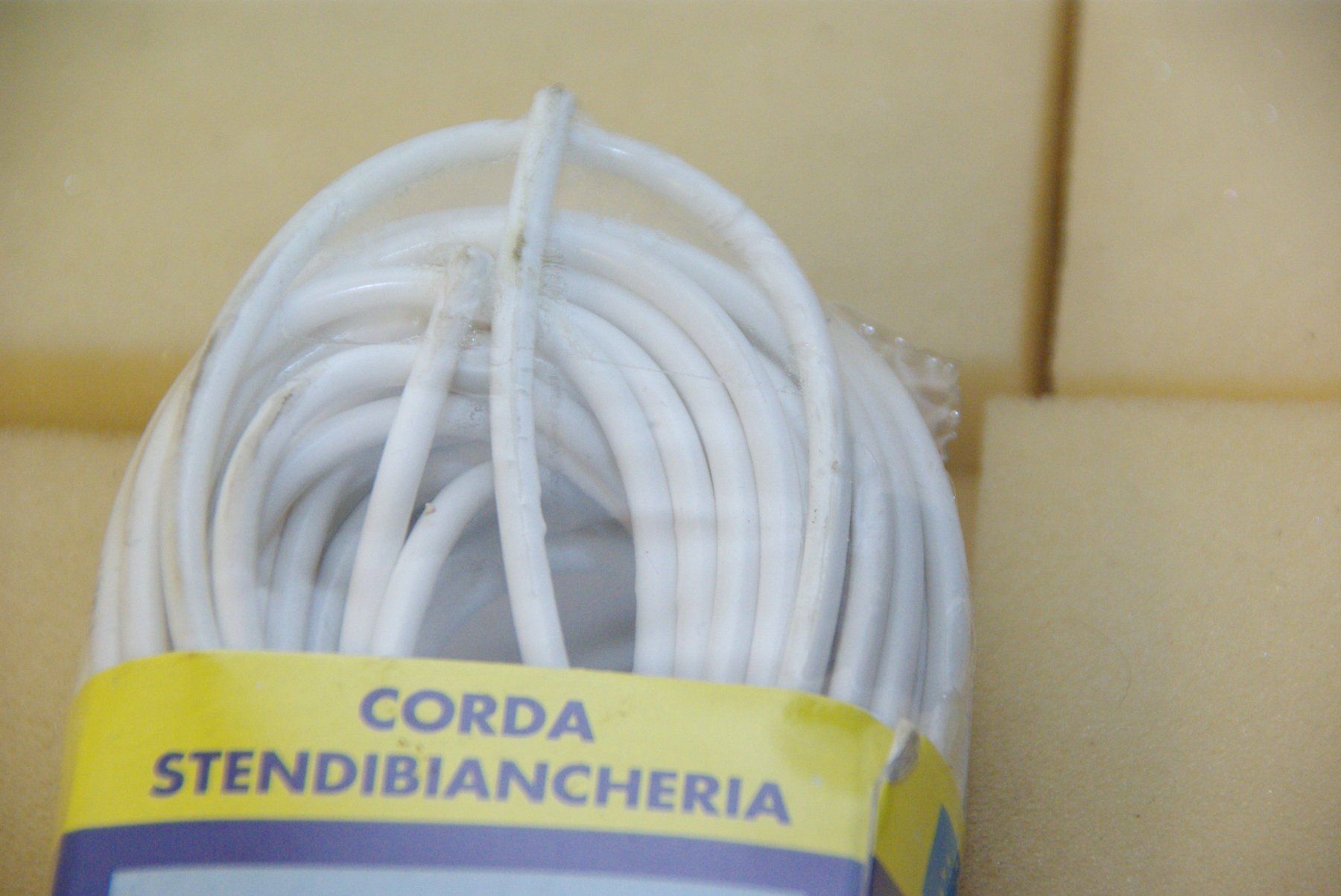 Seile: Wäscheseil plastifiziert, weiss - 20m – Neu und originalverpackt aus Herisau von Cevianer1844 3