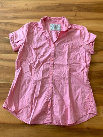 BOGNER Fire + Ice rosa Bluse kurzarm Grösse 36 / S
