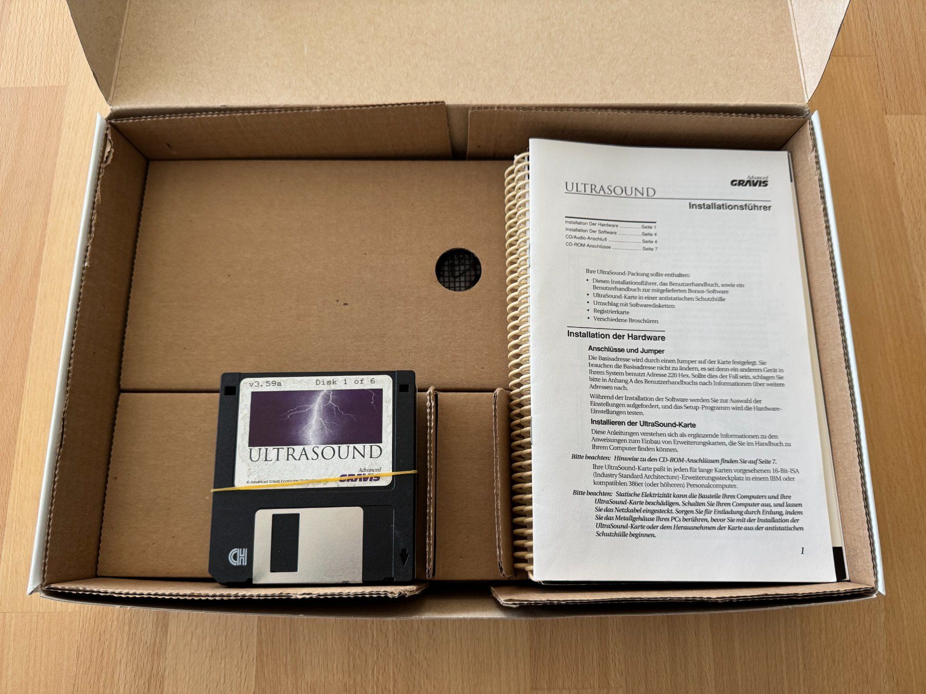 Schede audio: Gravis Ultrasound Max Rev. 1.8 – Usato da Dübendorf venduto da Digitalxs 6