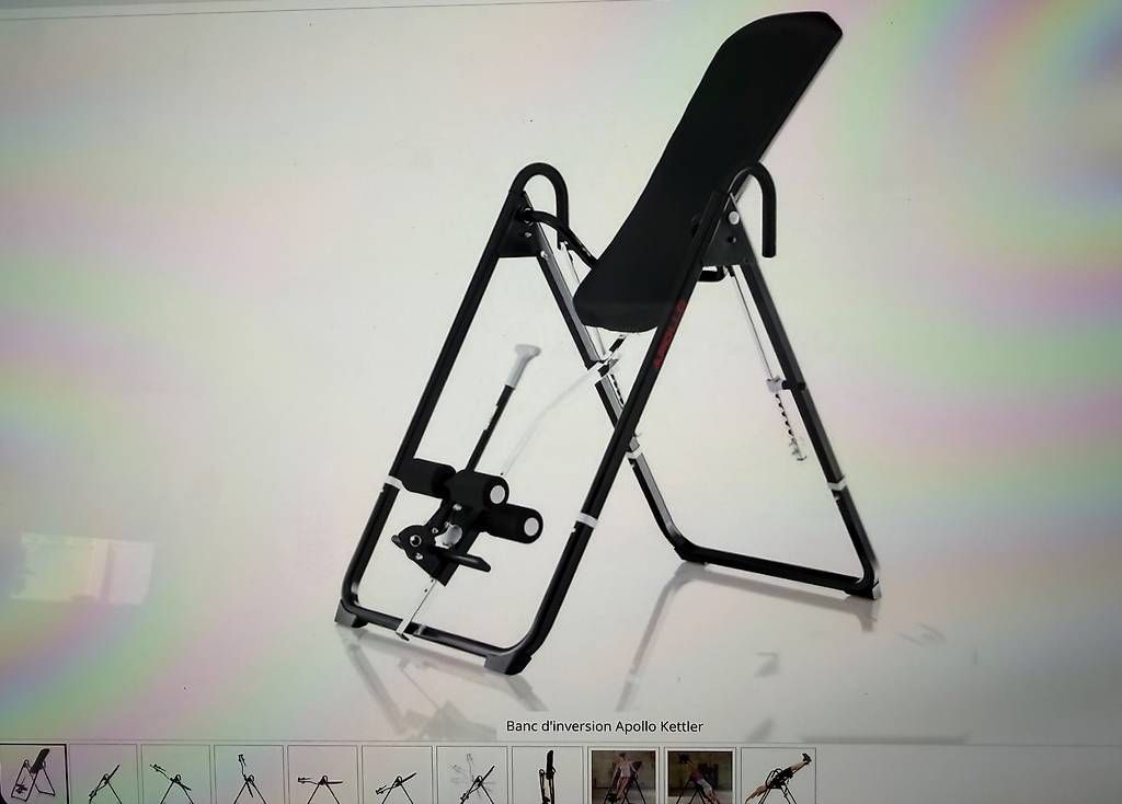 Hometrainer: Banc d'inversion Kettler Apollo – Usato da Nyon venduto da VD11205ch