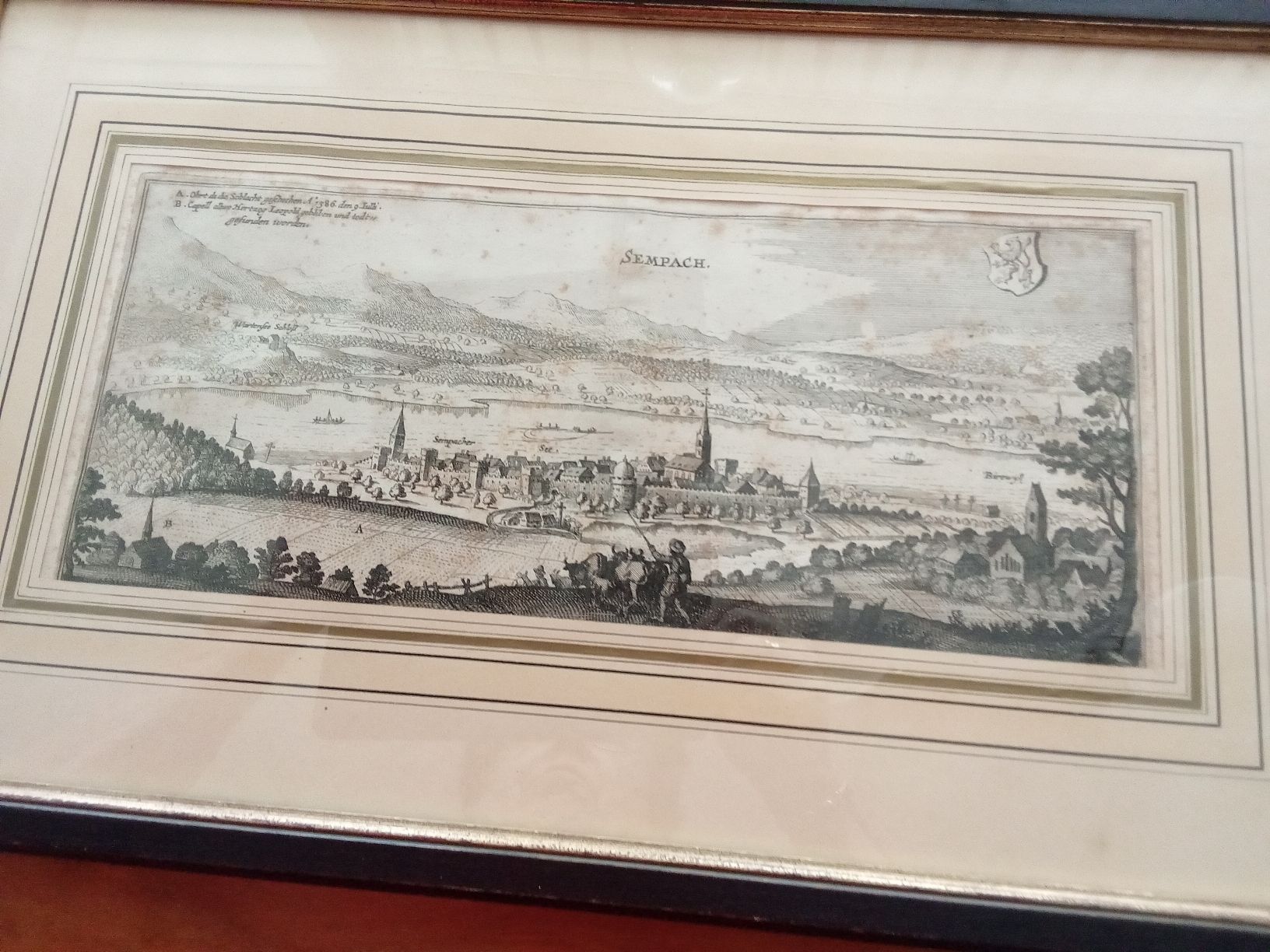 Gravures: KUPFERSTICH SEMPACH – D'occasion à Muri BE par Alk