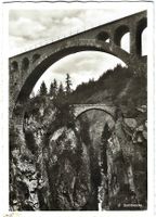 AK Solisbrücke über die Albula, GR - gelaufen