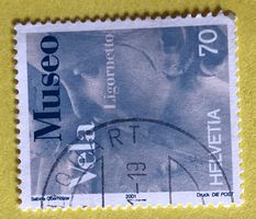 Nr.1023 GESTEMPELT Wiedereröffnung Museo Vela 2001  