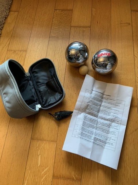 Perfeclan Boccia Kugeln Set - Edelstahl Boule Für Garten Und Strand