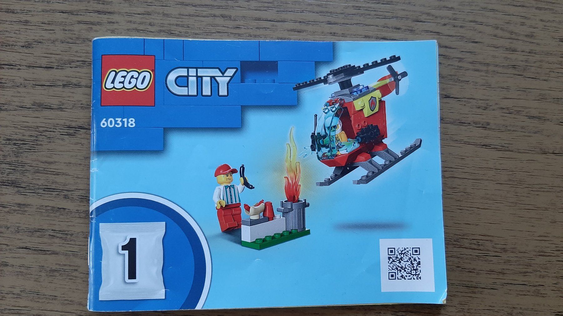 Lego Giocattoli: Lego Feuerwehrhubschrauber Nr. 60318 – Usato da Menzberg venduto da Tschippi