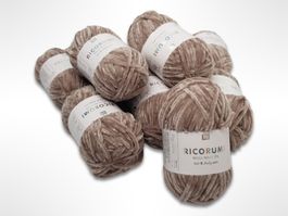 RICO DESIGN flauschiges Garn Beige 10 Stk.