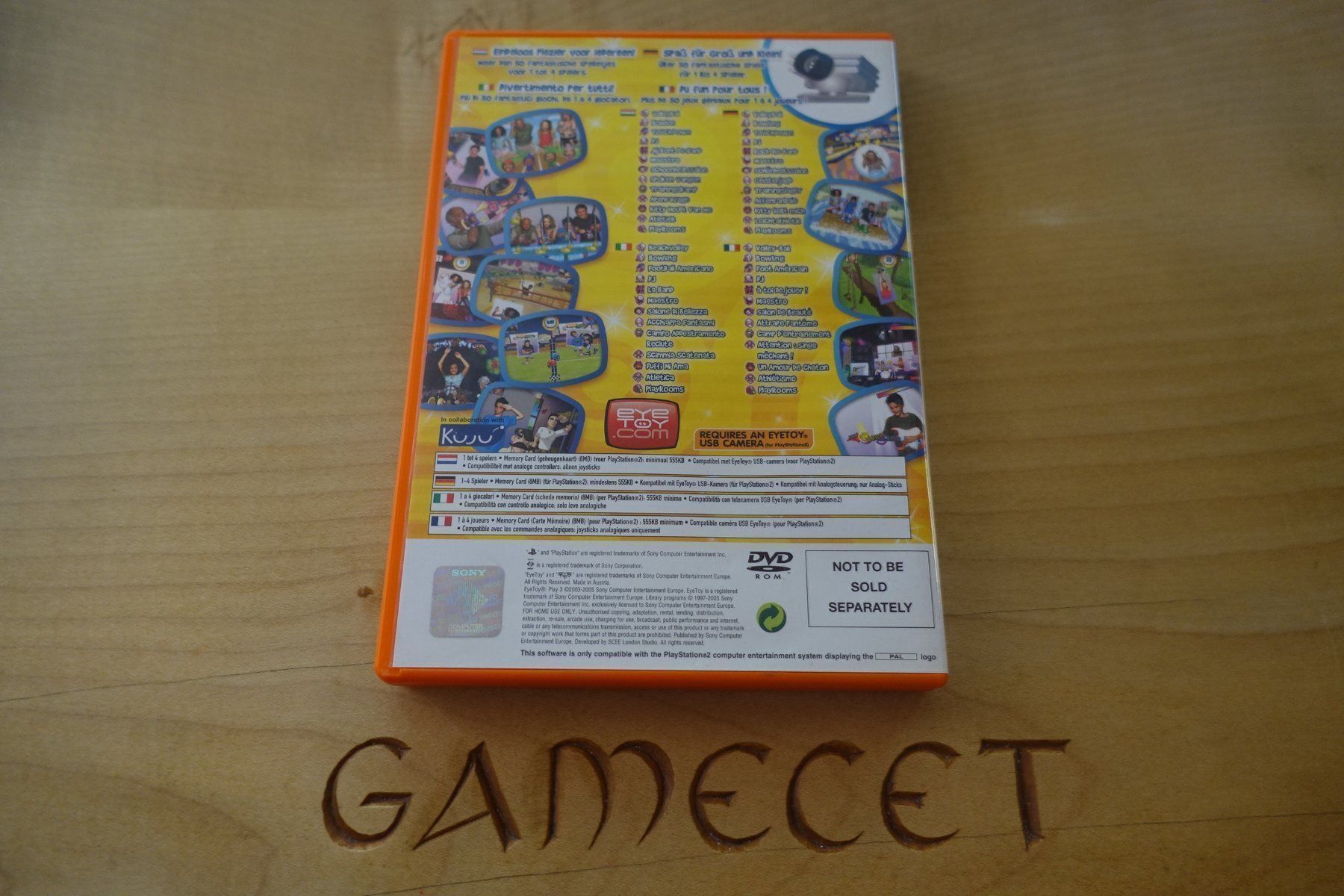Sony Giochi: EyeToy: Play 3 – Usato da Steinach venduto da Gamecet 2