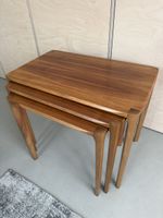 Satztische 3er Set Tischchen, Holz massiv braun guter Zusta