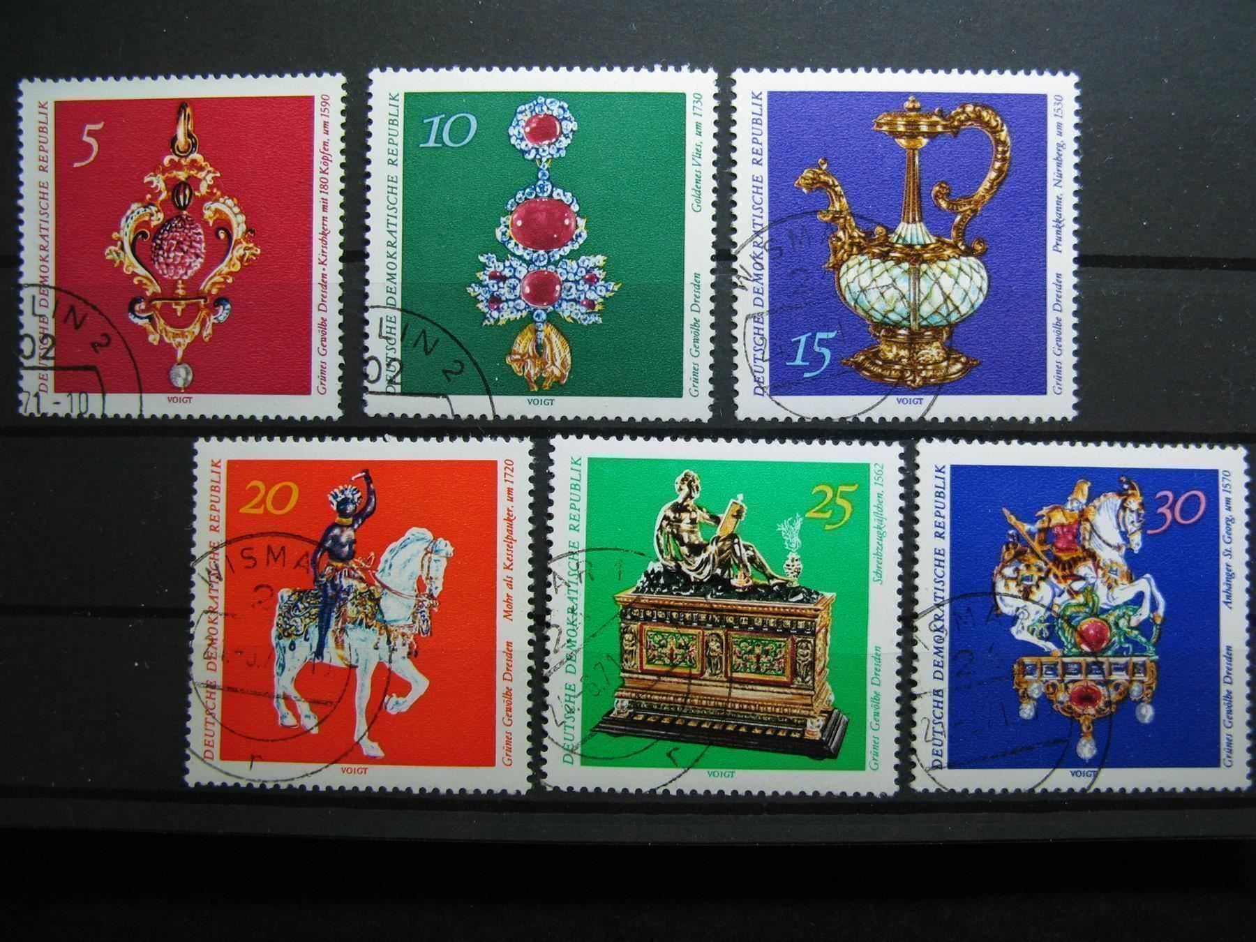 Dipinti: DDR 1971 Grünes Gewölbe Kunstwerke gest – Usato da Wil SG venduto da fva01