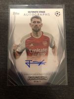 Topps Flagship Jorginho Arsenal Autogramm