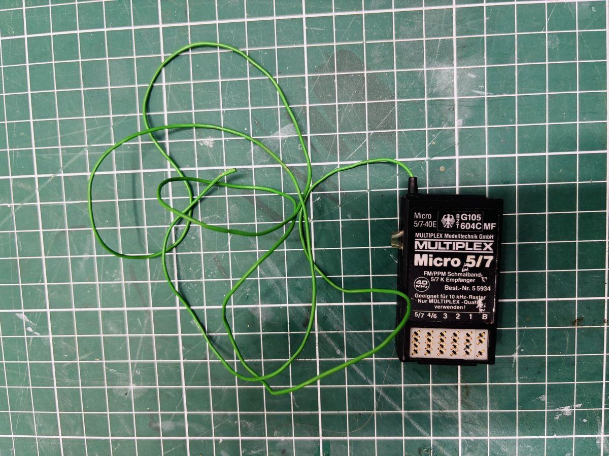 Ricevitori: Multiplex Micro 5/7 RC Empfänger 40 MHz FM – Difettoso da Lachen SZ venduto da snick44