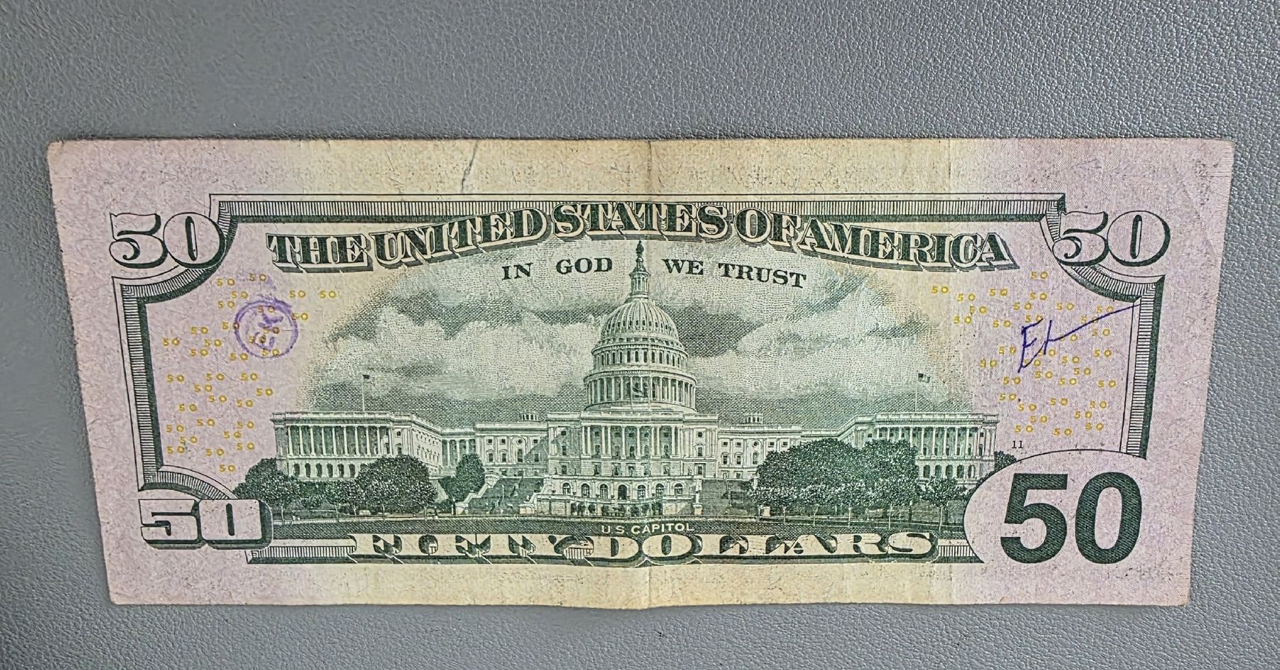 Banconote: 50 USA Dollar - GRANT Serie 2013 – Usato da Niederuzwil venduto da 262305 1