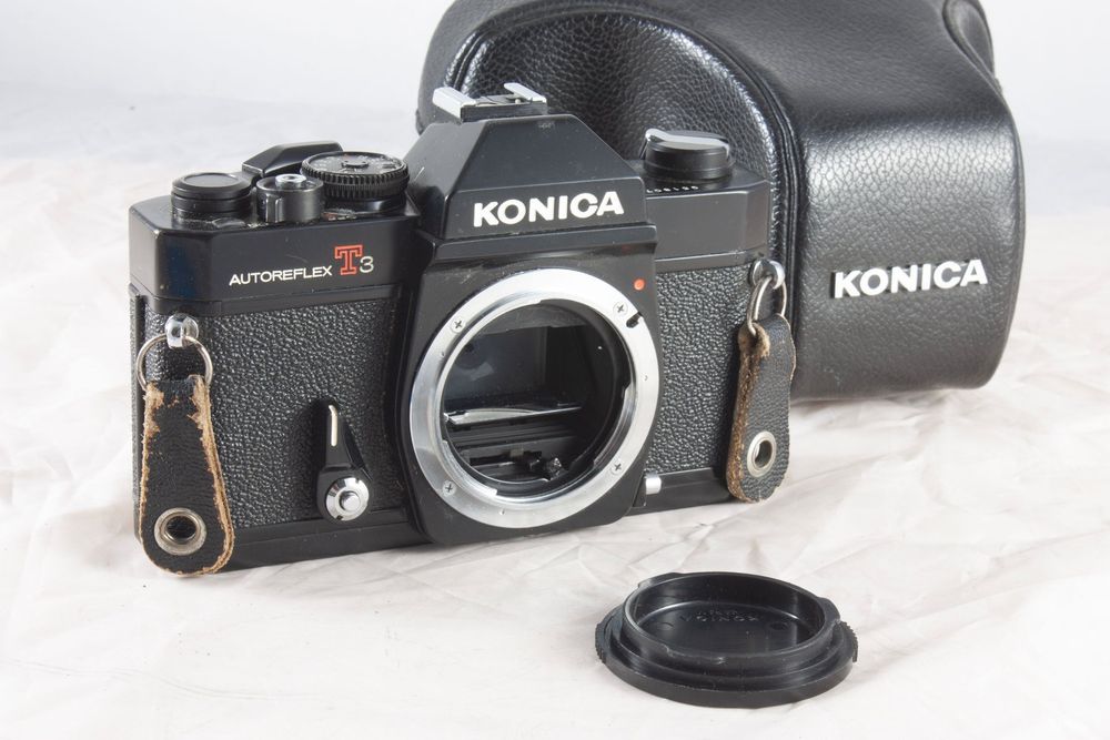 Konica Autoreflex T3 Schwarz 1