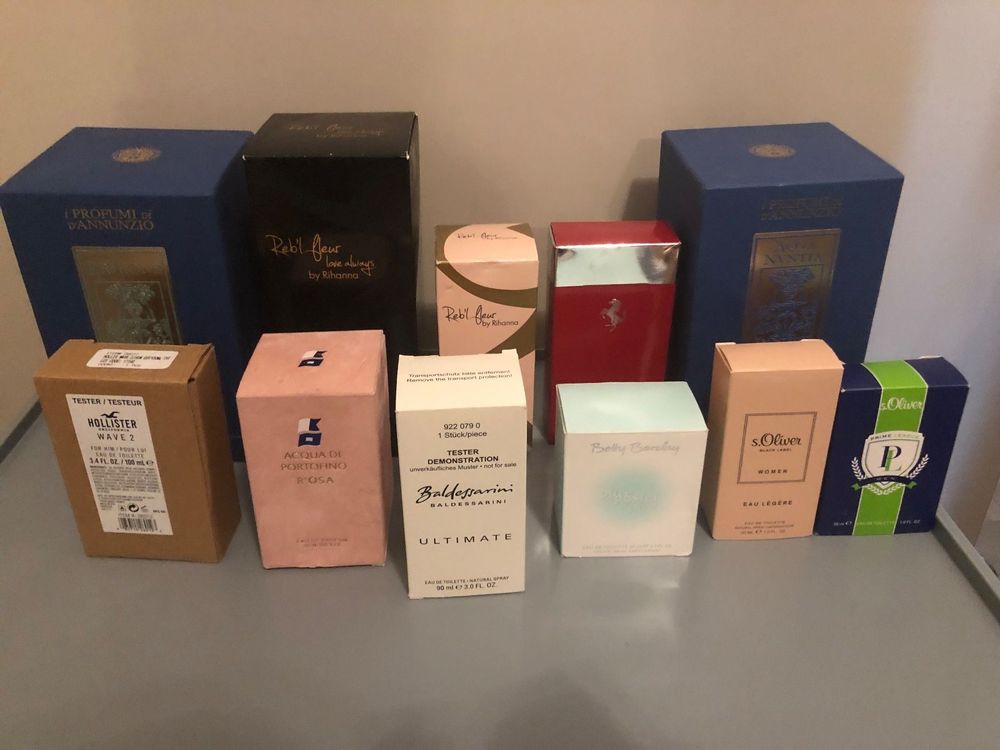 Restposten Spezial „Parfüms Tester“(11x) Kaufen auf Ricardo