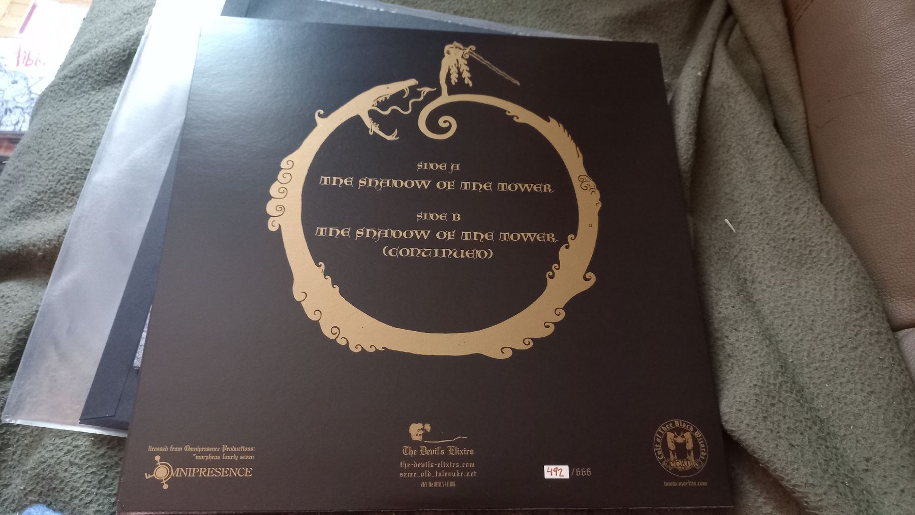 Schallplatten: Mortiis The Shadow...Dark Red Vinyl Lp Dungeon Synth  – Gebraucht aus Olten von Donatello1984 1