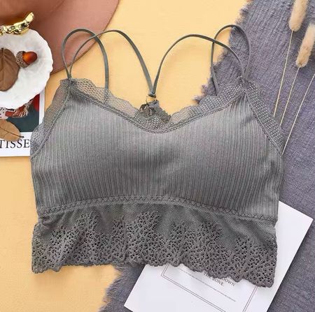 NEU sexy Spitzen- BH, Crop-Top, Grösse S