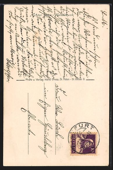 Cartes postales: Bütschwil /Togg., Prot. Kirche, Strasse – D'occasion à Berlin par bartko-reher 1