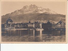 Luzern Bahnhof ca. 1920
