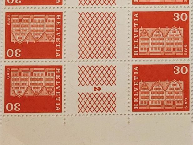 Tutti i francobolli: CH, Postgeschichtliche Motive und Baudenkmäler, Postfrisch** – Nuovo (secondo la descrizione) da Castione venduto da Rx-stamps 5