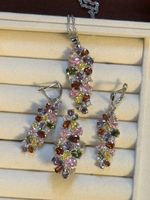 Ensemble de bijoux multicolores, Parure élégante!