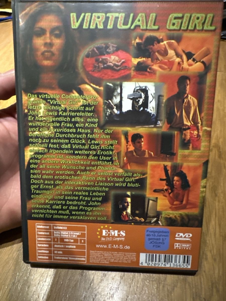 Tutti i DVDs: Virtual Girl DVD – Usato da Benken ZH venduto da Audi-erich 1