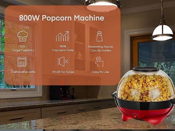Küchengeräte: Housnat Popcorn Maschine – Neu (gemäss Beschreibung) aus Turgi von tra_8mnq 3