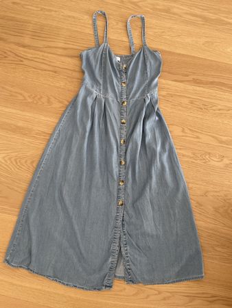Jeans Trägerkleid Esprit Gr. 38