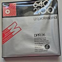 Bande magnétique BASF DPR 26 bobine métal 18cm occasion