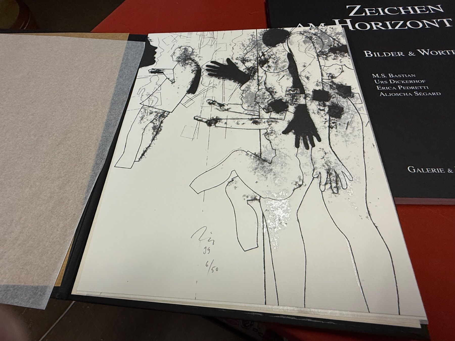 Grafica & Litografie: Zeichen am Horizont MS Bastian Ségard Dickerhoff Pedretti – Usato da Bern venduto da Jwpm66 1