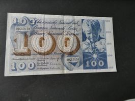 Schweiz 1973,  100 Franken