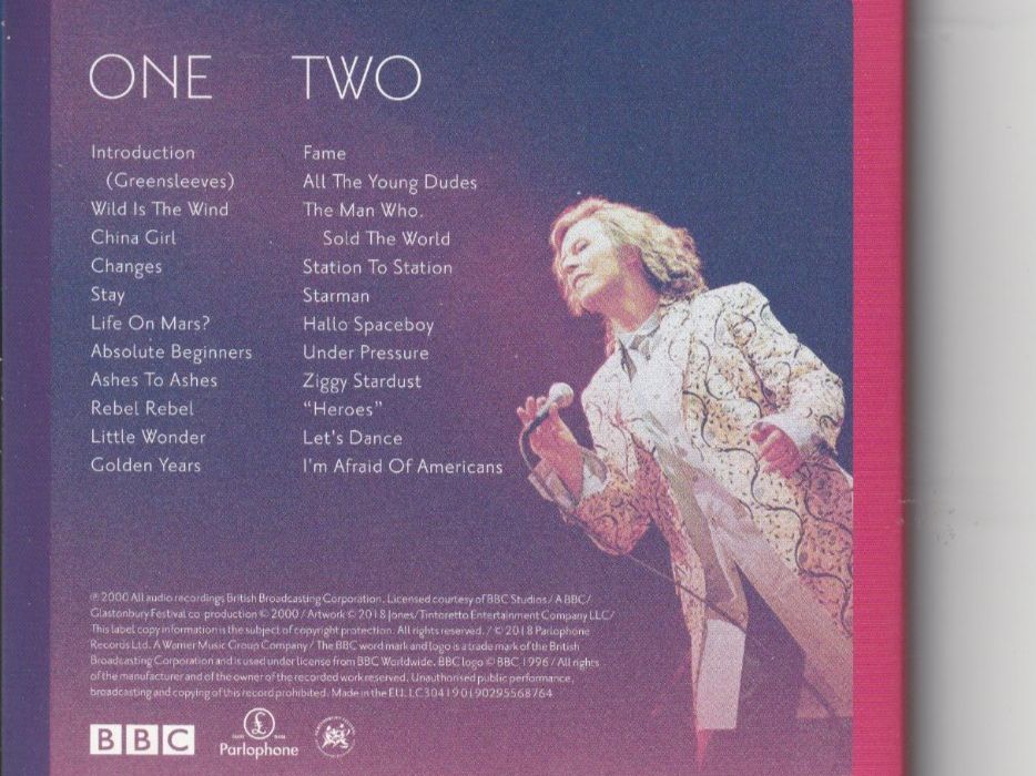 CD: Bowie - Glastonbury 2000 – Nuovo (secondo la descrizione) da Chur venduto da zowie72 1