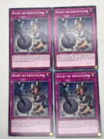 Yu-Gi-Oh! 4x Wucht des Kriegsfelsens - LIOV-DE092