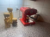 Francis Kaffeemaschine Rot lieferung Gratis