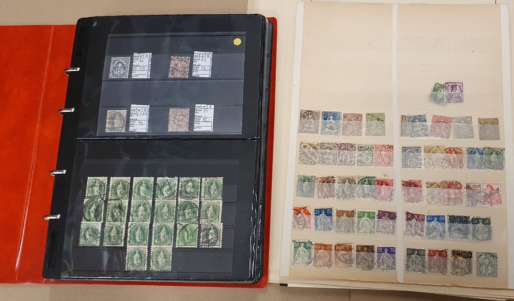 Tous les timbres: Restlot Schweiz ab Strubel – D'occasion à Kreuzlingen par Rschweiz1