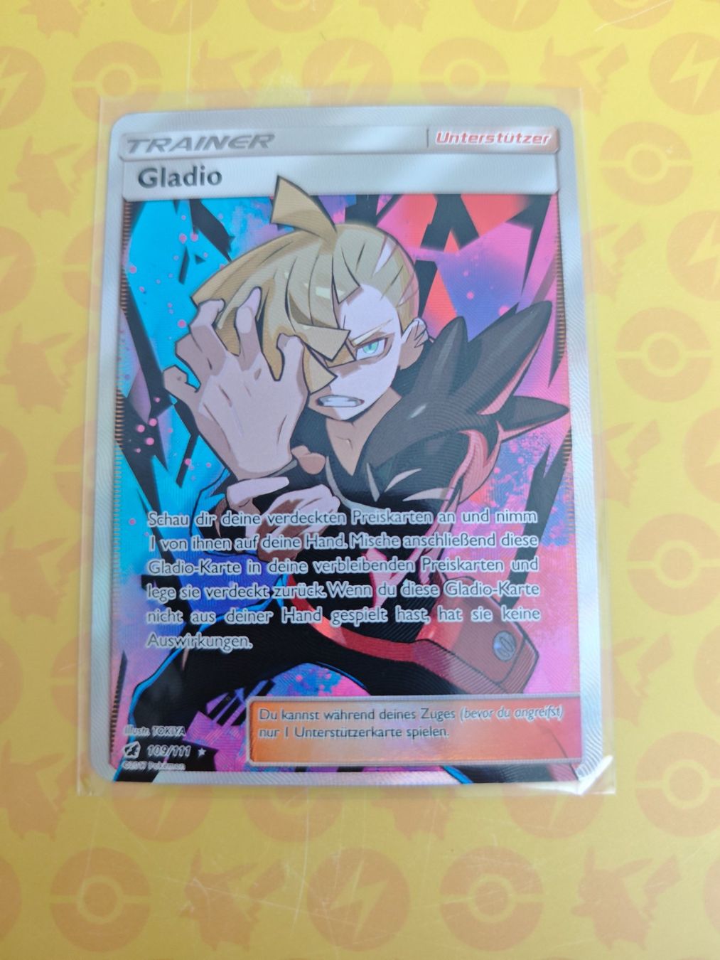 Pokémon Carte collezionabili: Gladio 109 – Usato da Oberrohrdorf venduto da Benjamin_Lieber